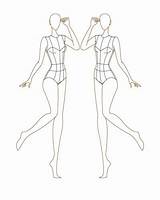 Fashion Figure Croquis Template Drawing Illustration Female Templates Sketch Croqui Try Getdrawings Discover Inspiration Recipes Other Style Beginners sketch template