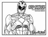 Rangers Power Ranger Coloring Pages Red Dino Movie Thunder Fury Green Drawing Jungle Printable Ninja Megazord Space Blue Book Color sketch template