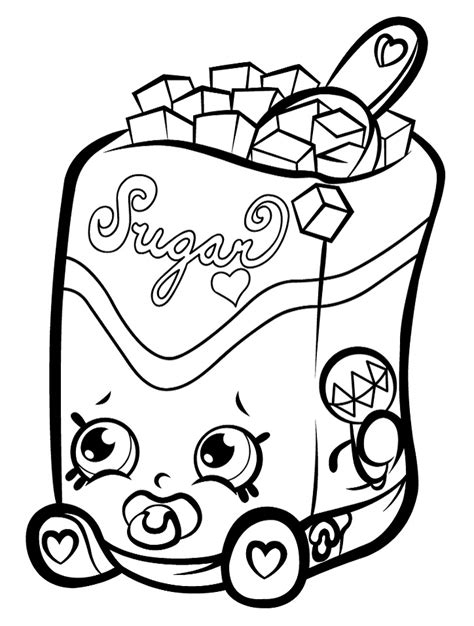 shopkins coloring pages  printable coloring pages  kids