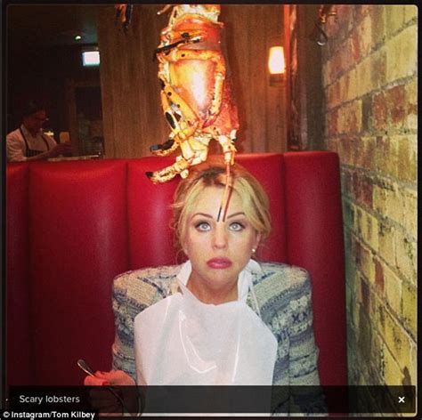 Ex Towie Fashionista Lydia Bright Does Crustacean Chic On Date Night