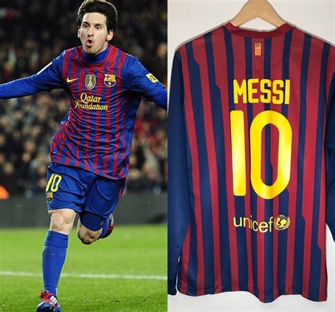 Nike Nike F C Barcelona 2011 2012 Messi 10 Long Sleeve Jersey Grailed