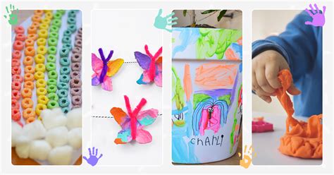 easy toddler arts  crafts kids activities blog