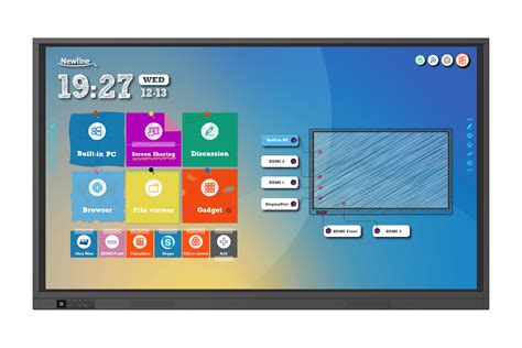 newline interactive global leader  interactive touch displays