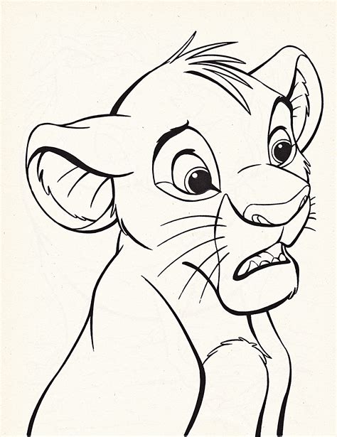 lion king characters drawing  getdrawings