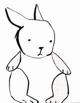 Line Drawing Animals Simple Bunny Drawings Easy Rabbit Clipart Clip Animal Cute Head Farm Cliparts Draw Outline Kids Horse Bird sketch template