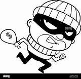 Burglar Steal Webstockreview sketch template