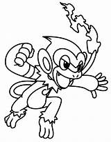 Pokemon Coloring Pages Monferno Invizimals Pearl Diamond Coloriage Drawing Cartoons Imprimer Drawings Printable Popular sketch template