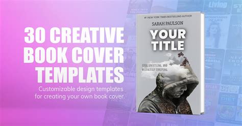 creative book cover design templates mediamodifier