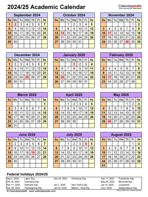 academic calendar   calendar printable