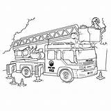 Playmobil Ausmalbilder Brandweerauto sketch template