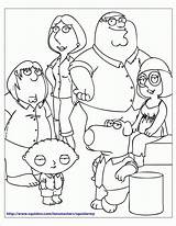 Coloring Pages Family Guy Printable Dad American Griffin Peter Adult Comments Army Adults Library Clipart Choose Board Coloringhome sketch template