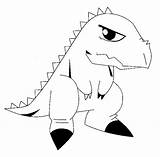 King Dinosaur Coloring Pages Coloriage Chomp Printable Coloriages Morningkids Color sketch template