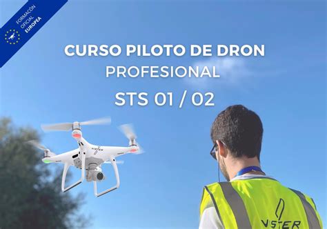 curso oficial piloto de drones vister