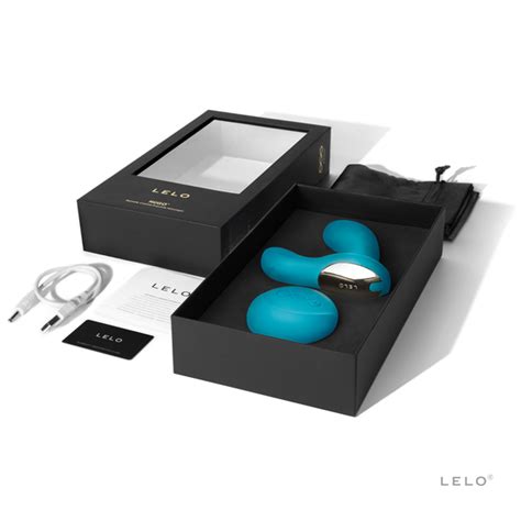 lelo hugo prostate massager ocean blue prostatavibrator venize de