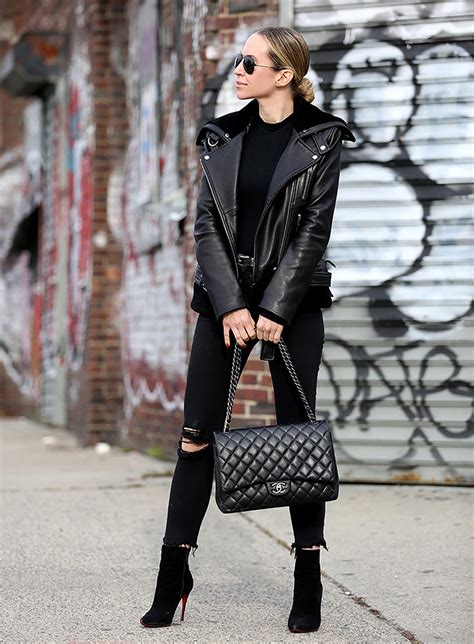 black winter outfit ideas  fashion trends