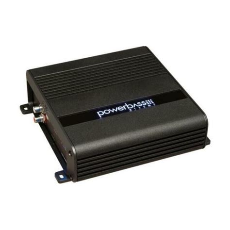 powerbass xmair  watt class   channel car audio amplifier