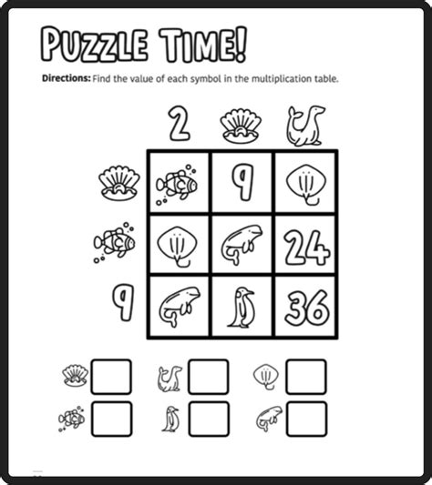 math puzzles mashup math
