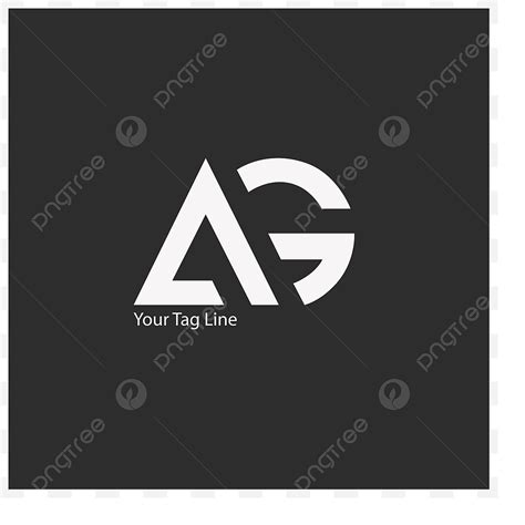 age clipart transparent background ag logo design letter ag geometric