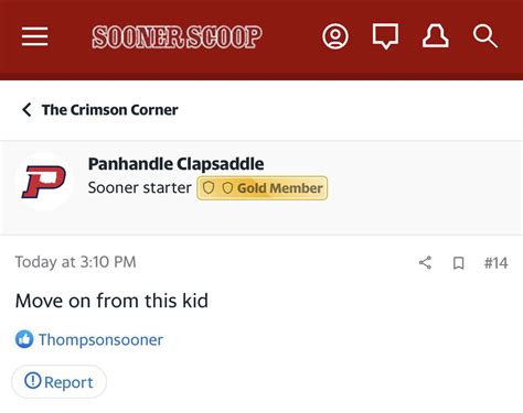 Message Board Geniuses On Twitter An Oklahoma Recruit Played An