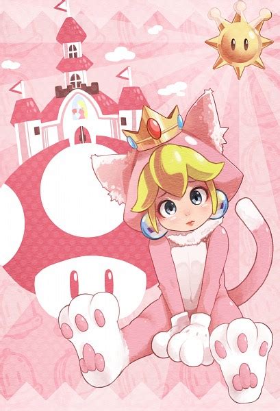 Princess Peach Super Mario Bros Mobile Wallpaper