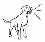 Barking Dog Clipart Bark Clip Dogs Easy Draw Cliparts Cartoon Coloring Puppy Drawn Pages Drawing Library Wikihow Steps Google Drawings sketch template