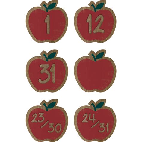 home sweet classroom apples calendar days tcr8701