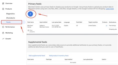 google merchant center data feed template  guide