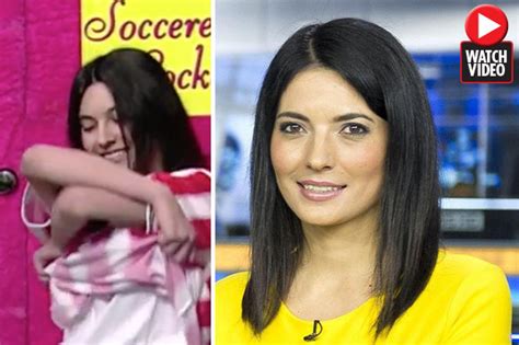Natalie Sawyer Strips In Throwback Vid As Sky Sports News