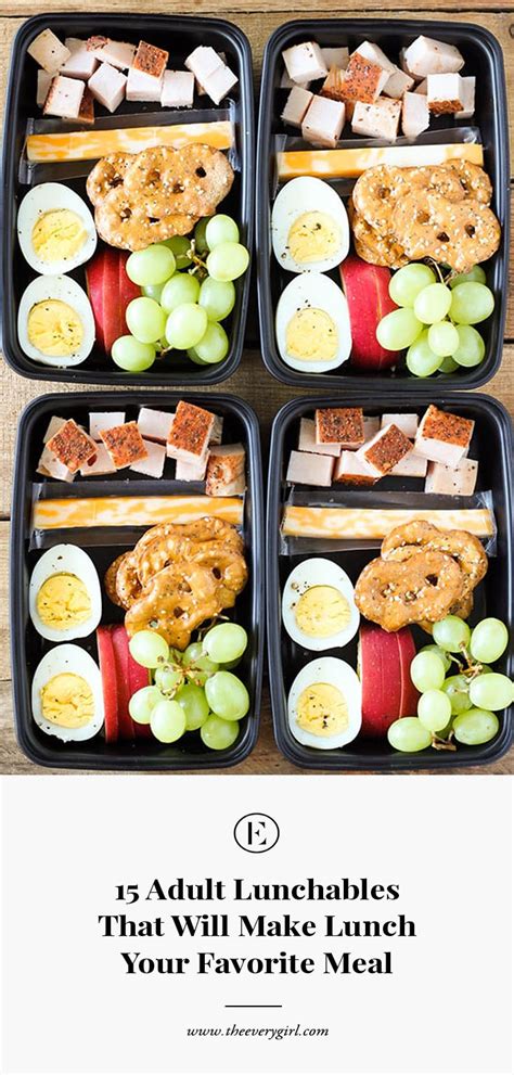 adult lunchables    lunch  favorite meal  everygirl