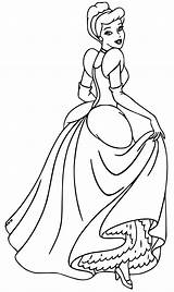 Cinderella Coloring Pages Cartoon Wecoloringpage Charming Prince sketch template