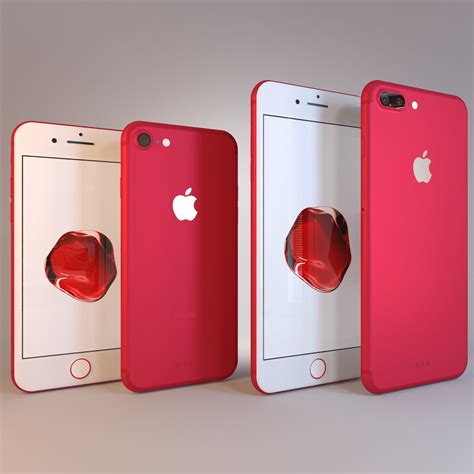 Apple Collection Iphone7 And 7 Plus Red Special Edition By