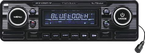 caliber rcd btb autoradio design retro kit mains libres bluetooth conradfr