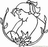 Mother Coloring Pages Breastfeeding Nursing Nurse Hat Others Getcolorings Printable Color Online Col sketch template