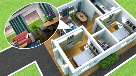 bedroom budget house design  floor plan home design idea youtube
