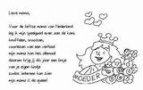 Moederdag Gedichten Vaderdag Gedichtjes Knutselen Versjes Kleuters Korte Versje Liedjes Bloemen Downloaden Uitprinten sketch template