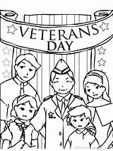 Coloring Pages Thank Veterans Veteran Getcolorings sketch template