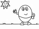 Eggman Drawing sketch template