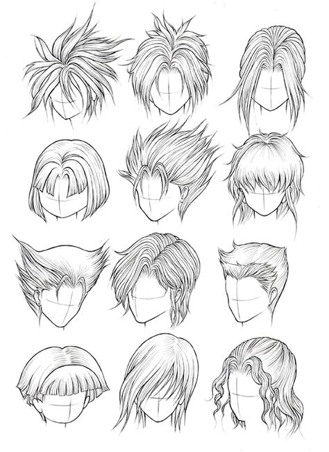 ro draw anime hair margaret wiegel
