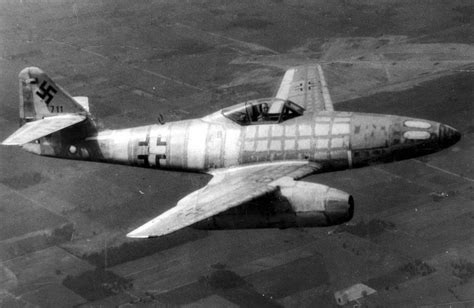 World War Ii Pictures In Details Messerschmitt Me 262 Schwalbe Over