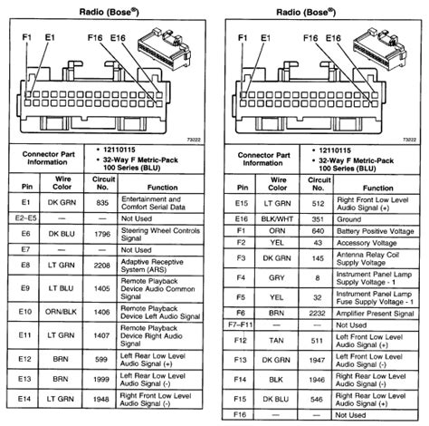 buick century stereo wiring diagram