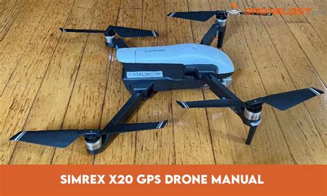 simrex  gps drone manual
