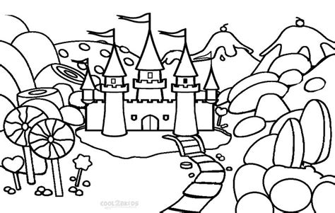 candyland coloring pages google search candy coloring pages castle
