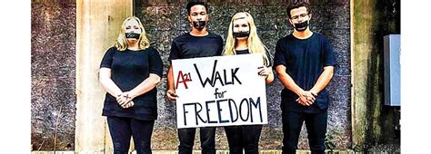 Walk For Freedom Seeks To Raise Awareness About Human
