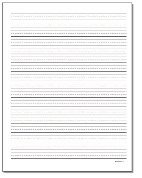 lined paper  dotted lines   bottom      top