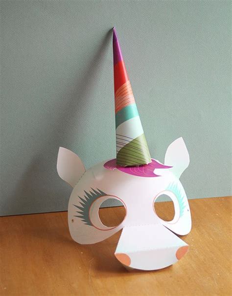 unique unicorn mask unicorn mask crafts paper crafts