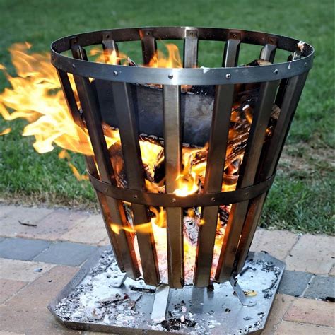 stainless steel fire pit fireboks