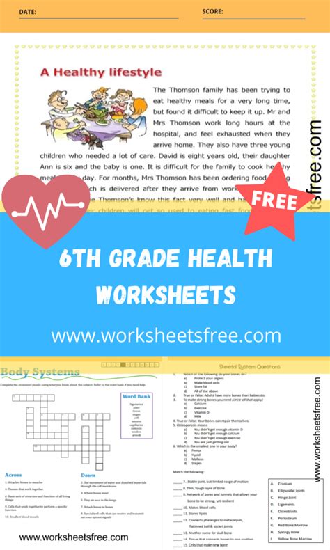 grade health worksheets  grade st term  exam esl worksheet