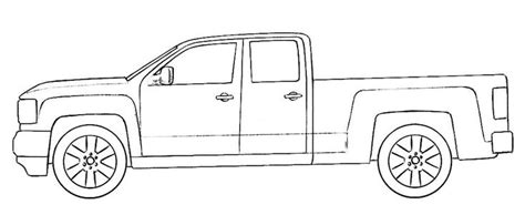 gmc truck coloring page coloringpagezcom gmc truck truck coloring