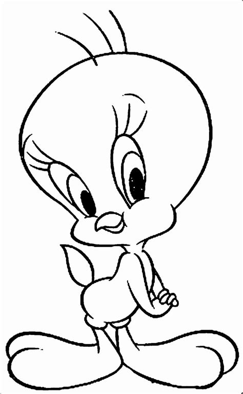 tweety coloring page   cool pages gif cartoon coloring