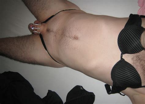 Gay Gf Is Away I Put On Her Panties In Chastity And Bra